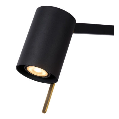 lafabryka.pl LESLEY - Lampa stołowa - 1xGU10 - Black 03525/01/30 Lucide